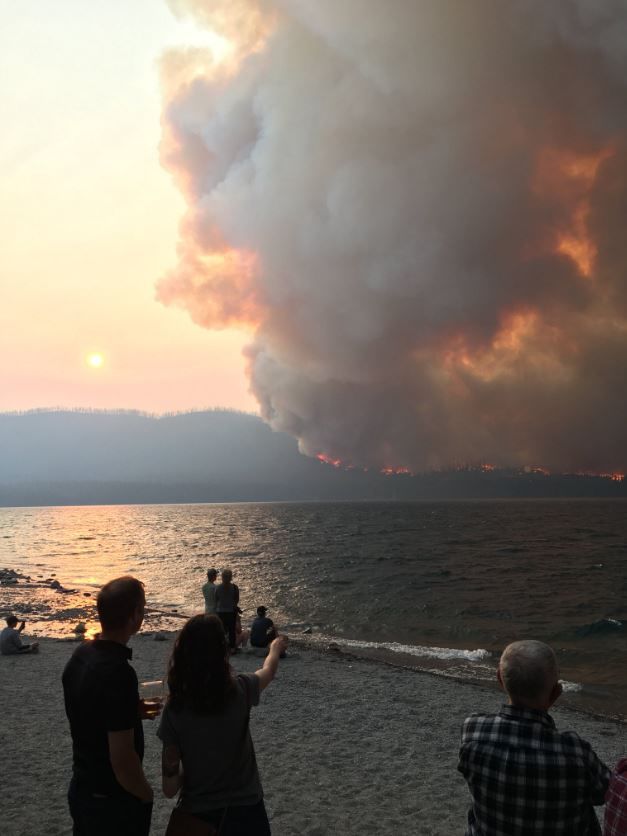 Howe Ridge fire
